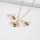 N-7461 Korean Fashion Cartoon cute Animal insect bee earrings necklace Sets for women Girl weddings party Jewelry sets