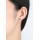 E-6017 Sparkling Rhinestones Stud Earrings for Women Elegant Crystal Simple Earrings
