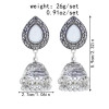 E-6018 Fashion Vintage Bohemian ethnic tassel earrings multi-layer bell mirror earrings women's trend earrings