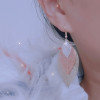 E-6021 Hollow Leaf Dangle Earrings for Women Bohemian Lightweight Tassel  Drop Earrings