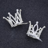 F-0851 Cute Little Girls Crown Hair Combs Kids Rhinestone Mini Tiaras Party Hair Accessories Birthday Gift