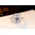 R-1539 Sparkly Rhinestone Rings for Women Adjustable Silver Rings for Engagement Jewelry Gift