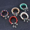 B-1094 Fashion Wedding Stacking Beaded Bracelet Set Stretchy Bead Bracelet Set Charm For Girls And Women Jewelry