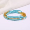 N-7470 31 Colors Beaded Waist Chain Color Dance Chain for Women Jewelry Design