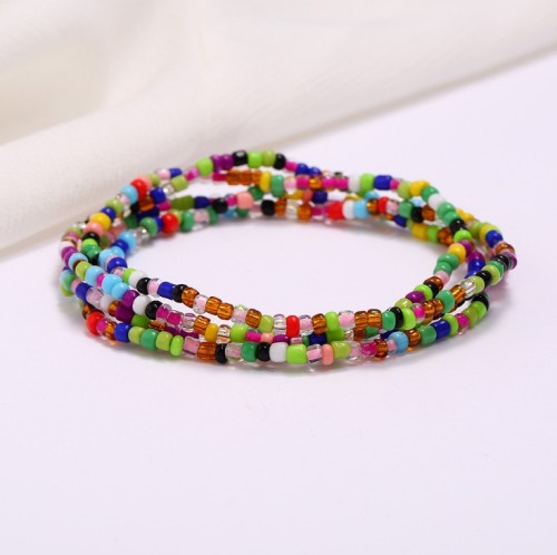 N-7470 31 Colors Beaded Waist Chain Color Dance Chain for Women Jewelry Design