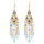 E-6043 Vintage Gold Tassel Dangle Earrings for Women Colorful Beads Rhinestone Boho Tassel Drop Earrings