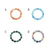 B-1097 Four colors bohemian acrylic beads tassel bracelet, ladies fashion gemstone bracelet