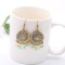 E-6049 Ethnic Boho Style Earrings Women's Resin Beads Long Tassel Earrings Party Jewelry Gifts