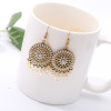 E-6049 Ethnic Boho Style Earrings Women's Resin Beads Long Tassel Earrings Party Jewelry Gifts