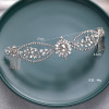 F-0859 Exquisite Bridal Crystal Tiaras Crown with Comb Women Headband Wedding Hair Accessories