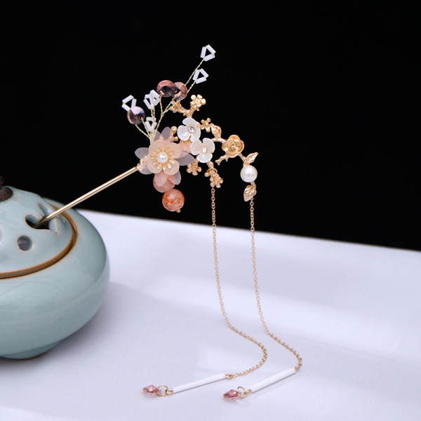F-0860 Chinese Hair Stick Antiquity Hairpin Handmade Hair Chopstick for Long Hair Wedding Hair Accessories