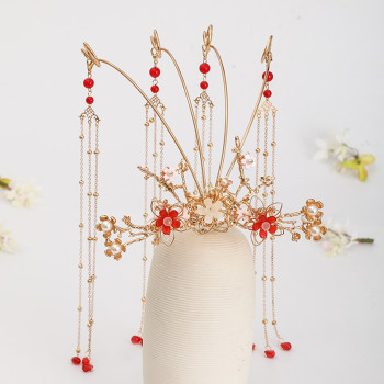 F-0861 3 Style Exquisite Bridal Crystal Tiaras Crown with Comb Women Headband Wedding Hair Accessories