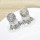 E-6051 Vintage Gold Silver Alloy Lotus Pearl Tassel Drop Dangle Earrings for Women Bohemian Indian Party Jewelry