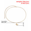 N-7475 Butterfly Pendant Waist Chain  for Women Gold Silver Body Chain Minimalist Body Belt Dance Party