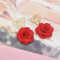 E-6065 Fashion Flower Geometric Drop Earrings for Women Bohemian Summer Holiday Party Jewelry Gift