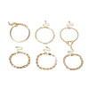B-1101 Fashion hot sale golden ladies chain bracelet suitable for party banquet jewelry