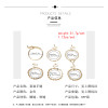 B-1101 Fashion hot sale golden ladies chain bracelet suitable for party banquet jewelry