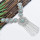 N-7483 Bohemian gemstone hollow tassel necklace fashion atmosphere inlaid with Indian ethnic jewelry