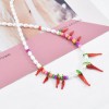 N-7484 Fashion pearl chili pure white bracelet suitable for party banquet jewelry