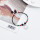 B-1103 Fashion Hot Selling Pearl Key Concentric Lock Bracelet New Style Jewelry Bracelet Gift