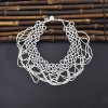N-7493 Fashion sexy white rice bead necklace ladies clavicle decoration beautiful necklace jewelry
