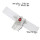 N-7500 New Design Ruby Crystal Bridal Garters Rhinestone White Lace Garters for Wedding Accessories