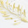F-0865 Metal Products Pearl Gold Leaf Plastic Headdress Ladies Wedding Party Performance Jewelry Accessories
