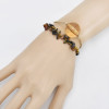 B-1105 2Pcs/set New Summer Rope Woven Handmade Acrylic Stone Bracelets for Women Bohemian Party Jewelry