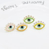E-6075 Boho Eye Stud Earrings for Women Teen Girls  Colorful Enamel Cute Earrings Jewelry Gifts for Her