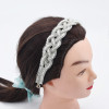 F-0867 New handmade rice bead twisted flower inlaid diamond bridal headdress wedding wedding headdress hair accessories bridal jewelry