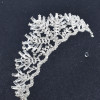 F-0870 Luxury Leaf Flower Crystal Tiaras Bridal Queen Princess Crown Wedding Party Hair Accessories