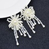 E-6103 Fashion Luxury Vintage Pearl Cluster Earrings for Women