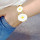 N-7525 B-1109 New Fashion Gold Metal Daisy Flower Belly Chains & Bracelet Sets for Women Bohemian Summer Beach Party Jewelry