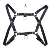 N-7531 3 styles newly arrived punk black leather bondage belt body girdle belt body chain male body sexy game jewelry