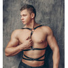 N-7531 3 styles newly arrived punk black leather bondage belt body girdle belt body chain male body sexy game jewelry