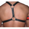 N-7530 European And American Fashion Cykpunk Black Leather Bondage Belt Belt Body Chain Boudoir Male Sexy Game Accessories
