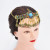 F-0880 Women Colorful Beads Coin Tassel Belly Dance Head Chain Costume Gypsy Maang Tikka Costume Jewelry
