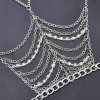 B-1111 Bohemian Style Personality Crown Rhinestone Overlap Chain Bracelet Women's Party Jewelry Gift