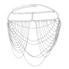 F-0884 Punk Metal Tassel Chain Face Party Jewelry Headbands For Women Mask Chain Decoration Dance Costume Accessories