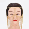 F-0884 Punk Metal Tassel Chain Face Party Jewelry Headbands For Women Mask Chain Decoration Dance Costume Accessories