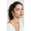 E-6118 New Summer Red Pink Blue Enamel Geometric Stud Earrings for Women Girl Beach Party Jewelry Gift