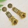E-6122 Bohemian Style Bells Tassel Vertical Earrings Wispy Pattern Bell Earrings Suitable For Women's Wedding Party Jewelry Accessories