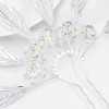 F-0888 Fashion European And American Gold And Silver Two-Color Wispy Flower Hair Accessories Bohemian Style Ladies Hair Accessories