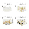 B-1113 New Trend Zircon Charm Mother of Pearl Face Heart Pendant Bracelet For Women Freshwater Pearl Bracelets