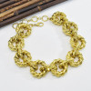 N-7547 B-1116 Vintage Metal Punk Choker Necklace Bracelet Set Collar Statement Alloy Link Necklaces for Women Jewelry Gifts