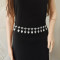 N-7549 Fashion Women Water Drop Crystal Belly Dance Waist Chains Statement Body Chains Summer Party Jewelry