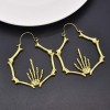 E-6130 European and American personality ghost claw earrings female street shooting show personality trend earrings jewelry