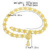 N-7545 New Women Gold Metal Belly Waist Chains Carved Flower Festival Dance Chain Arab Body Jewelry