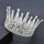 F-0896 New European and American luxury crystal bridal crown wedding round crown hair accessories birthday princess crown tiara