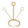 B-1125 Fashion Bohemian Gold Metal Slave Chain Finger Hand Harness Bracelets for Women Party Punk Jewelry